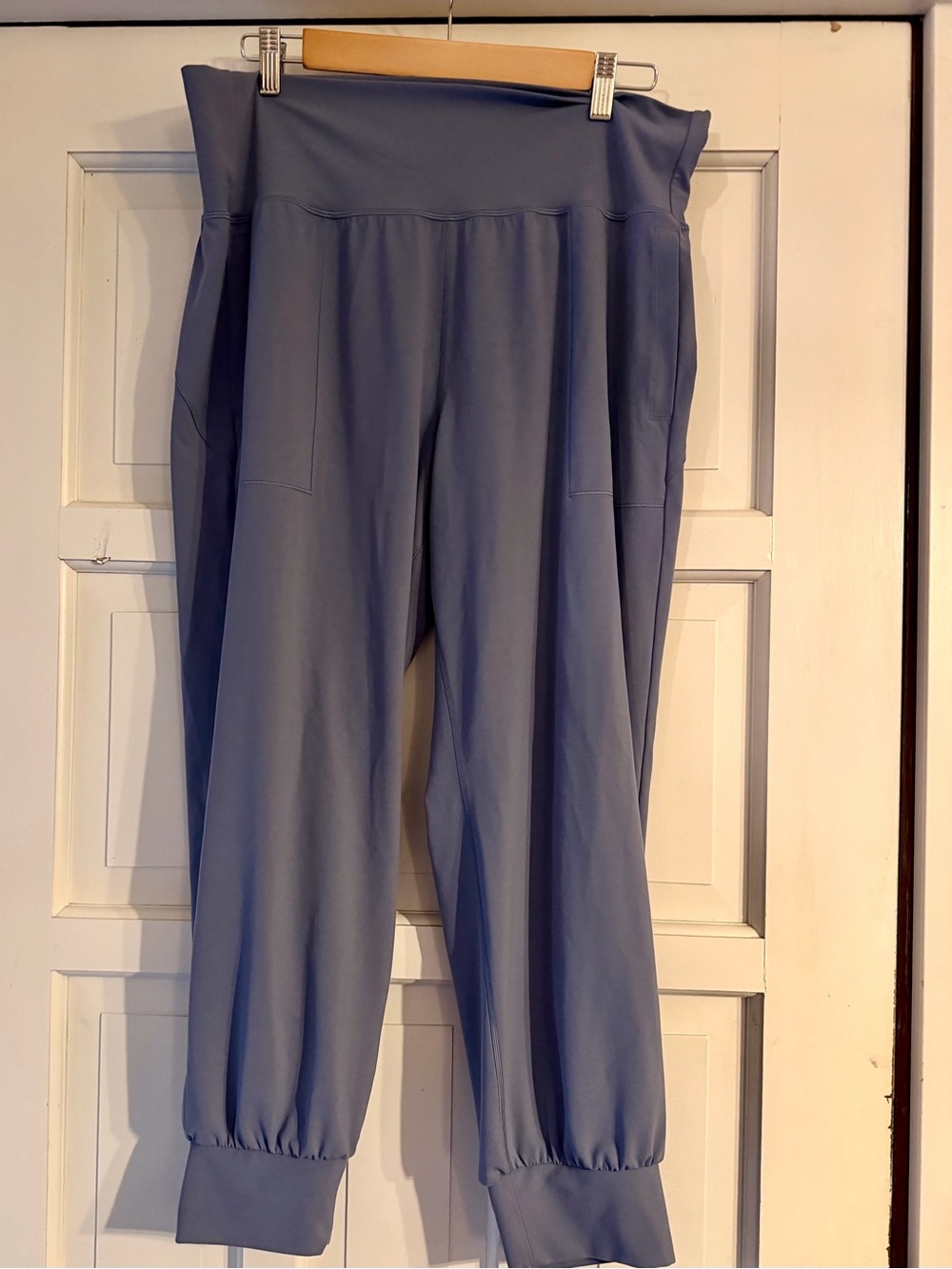 Athleta Slate Blue High-Rise Jogger Pants